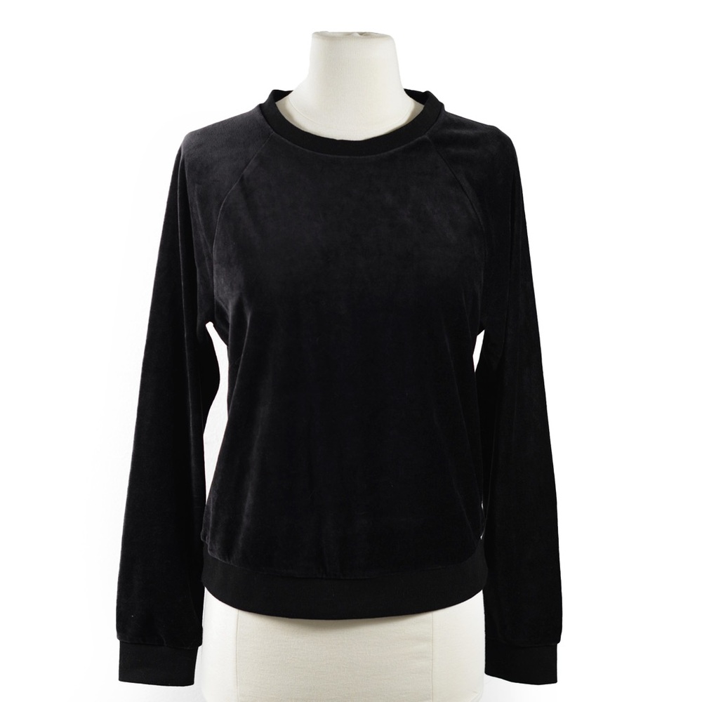 GAP Black Velvet Top